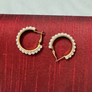 Pearl Hoops