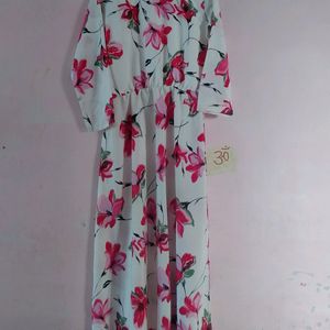 Floral aesthetic dress