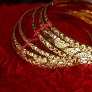 One Gram Gold Bangles Waranteed