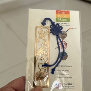 Golden Colored Bookmark 🔖 from Korea