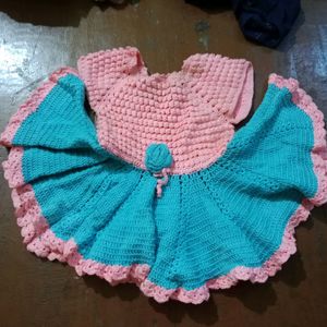 Girl Woolen Frock