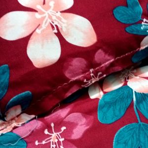 Floral Print Bedsheet