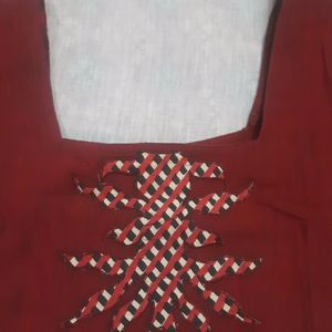 Embroidered South Cotton Kurta