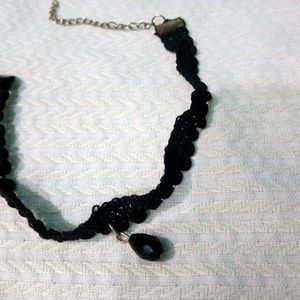 combo of women's/ girl's black designer choker