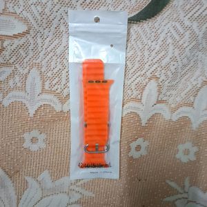 T800 Or Other Watches Strap New Orange Colour 💯