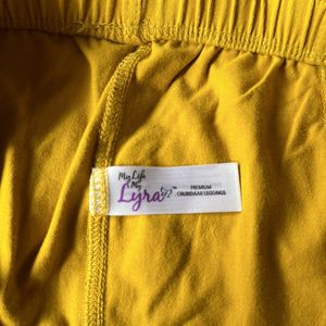 Mustard Colour Legging ( Lyra Company)