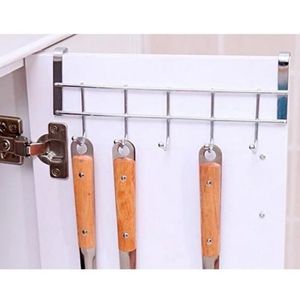 5 Hook Stainless Steel Cabinet Organiser