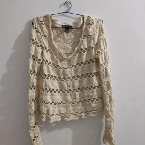 Of White Small Size Top