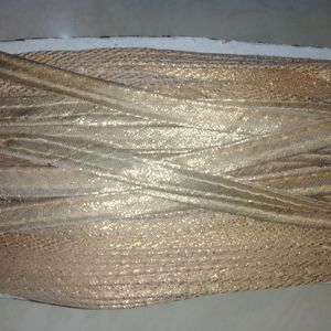 20M Golden Colour Blouse Piping