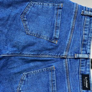 Denim Washed Straight Fit Pants