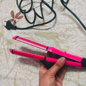 Pink Hair Straightener