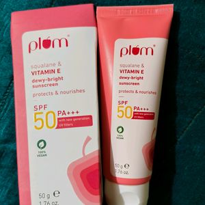 Plum Squalane & Vitamin E Sunscreen SPF 50