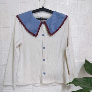 Price Drop Peter Pan Collar Tops