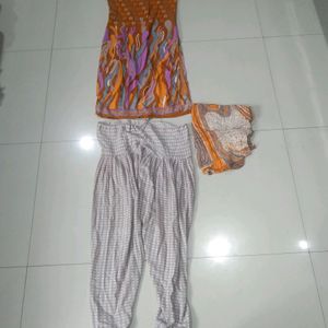Kurta With Dupatta, Pant And Also Lining