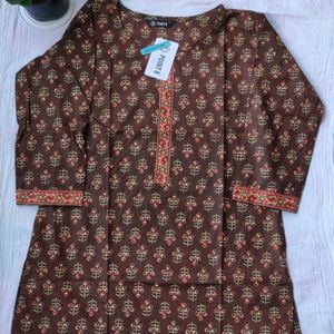 Short Kurti With Pocket