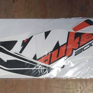 KTM DUKE 200 TYPE -1 STICKER KIT