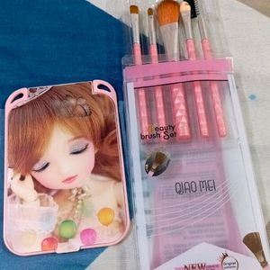 Mirror And Brush Set