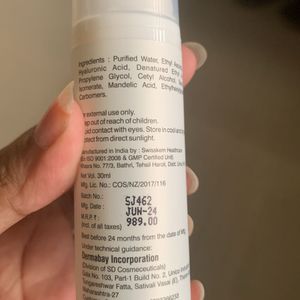 Vitamin C + Hyaluronic Acid Serum