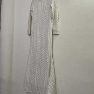 White Ethnic Gown