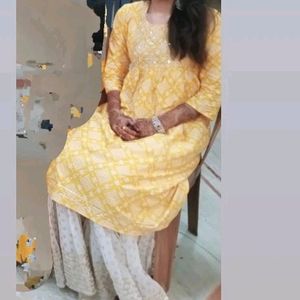 Yellow Kurti