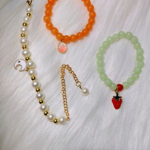 3 Bracelets Combo Pack