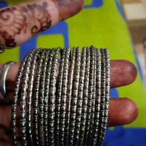 Oxidised 18 Bangles