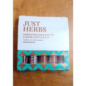 Just Herbs Liquid Lipstick kit 🤎