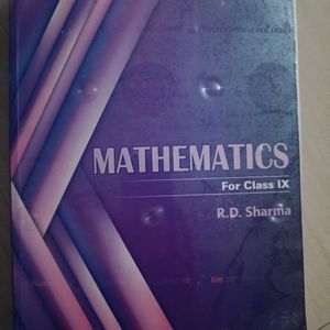 R.D. Sharma For Class 9 With MCQ book Combo