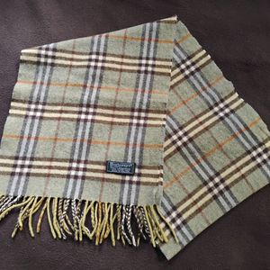 Imported Vintage Burberry London Cashmere Scarf