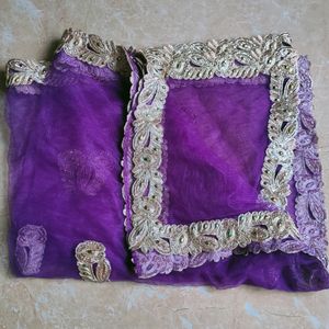 Used Heavy Lass Net Dupatta