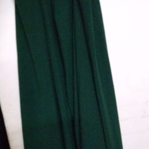 Green Colour Skirt Plazo