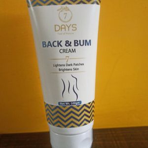 7 Days Back & Bum Cream