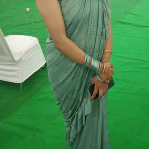 Readymade Ruffle Saree