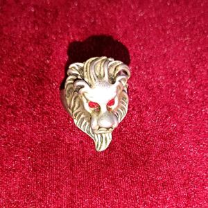 Lion Ring. Used But Heavy In Material & Quality