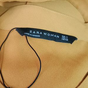 Zara Mustard Stylish Top