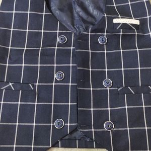 Blue Colour Basket Shirt Pant Set