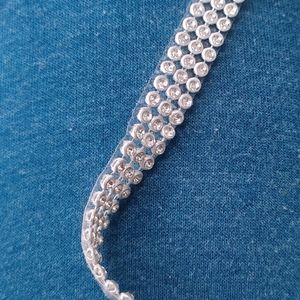 Rhinestone Lace 1 Meter