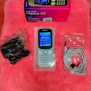 New SAMSUNG Metro 313 Dual Sim Keypad Mobile Phone