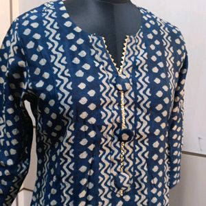 Blue Kurta