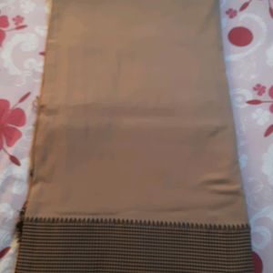 Khaki Color Saree