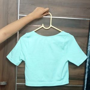 Crop Slim Fit Top