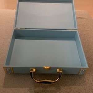 Lovely Blue Suitcase For Gifting