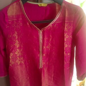 This Is Branded Pink Colour Kurta.. Party Wear