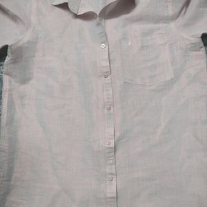 New With Tag 100 % Pure Linen Festive Shirt