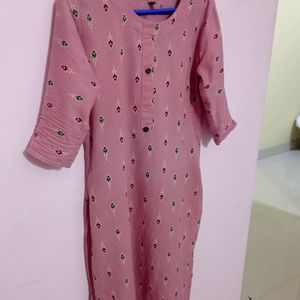 Cotton Straight Kurti