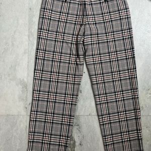 Marks and spencer plaid vintage trousers