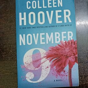 November 9 By Colleen Hoover