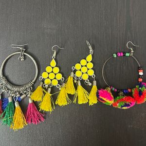 3 Combo Set Tassel Earings