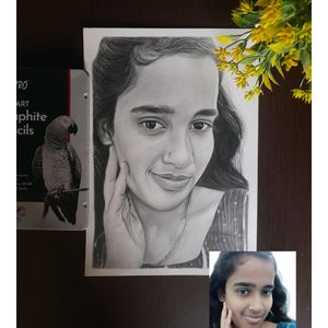 Pencil Drawing Portrait