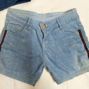 Combo Of Two Shorts For Women